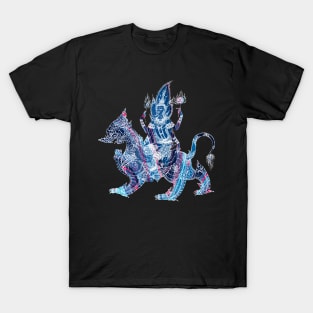 Thai Mythological Figure Riding A Spiritual Animal T-Shirt